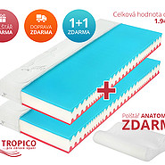 Matrace Tropico Forza Hard 20 cm Akce 1+1 Zdarma - matrace-tropico-forza-hard-20-cm-akce-matrace-1-plus-1-zdarma-darek-doprava-zdarma.jpg