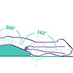Relaxer - uvolňovací podložka pod nohy - podlozka pod nohy relaxer ilustrace