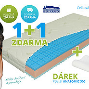 Materasso matrace Premier Fix Vakuo 1+1 ZDARMA - matrace-premier-fix-vakuo-materasso.jpg